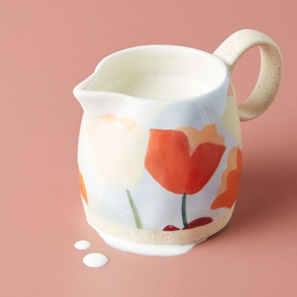 Top Rated NWT Anthropologie Tulip Creamer - Picture 7 of 7